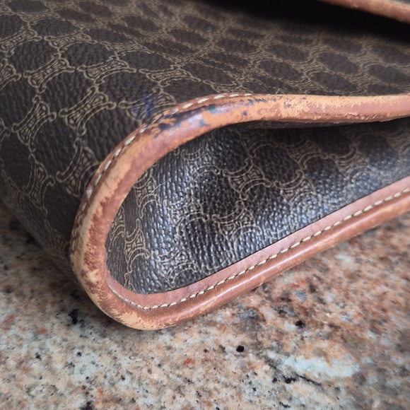 Vintage Celine Macadam Clutch or Crossbody - Picture 11 of 16